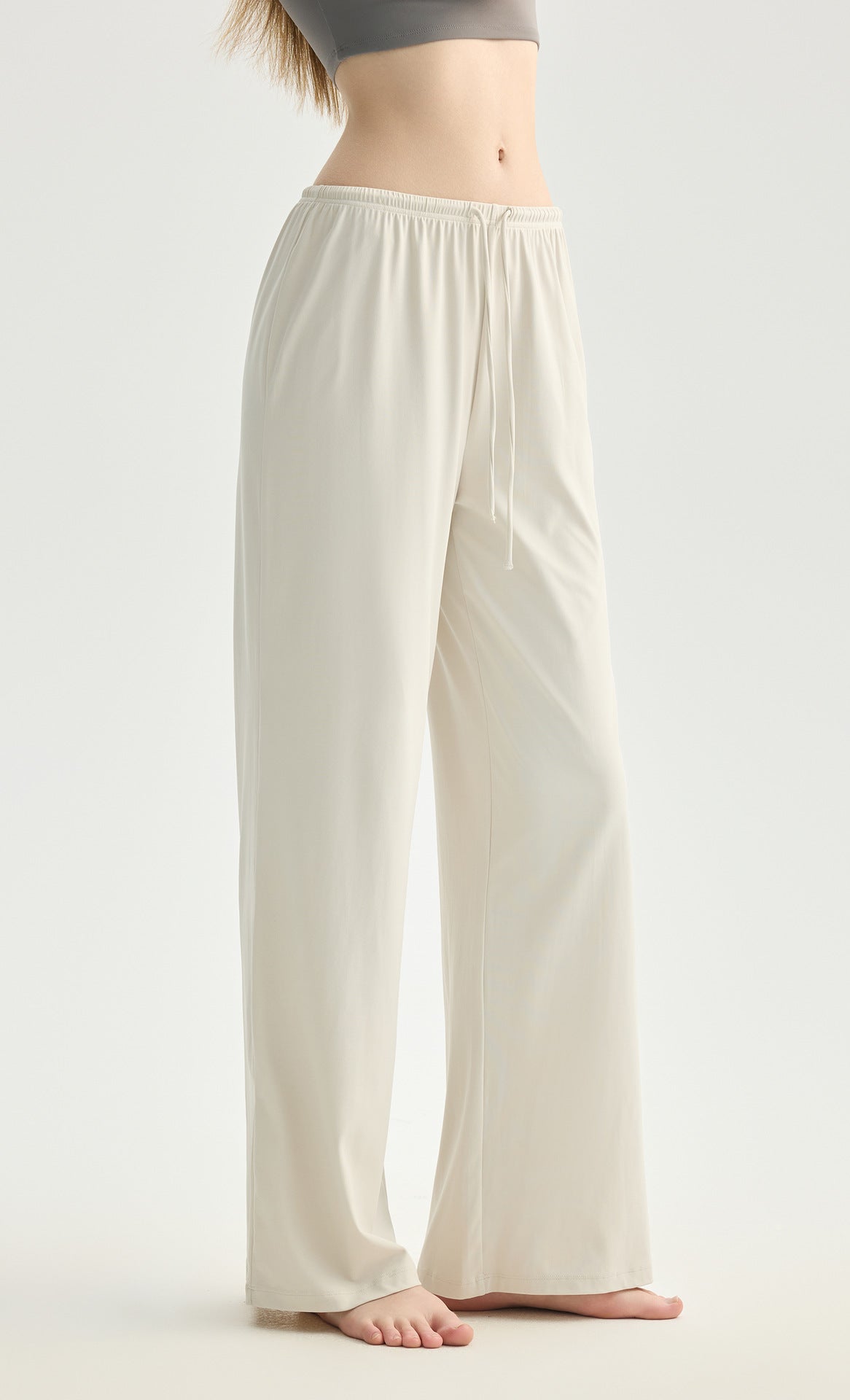 Wholesale Flowy Wide Leg Yoga Pants Loose Slimming Pilates