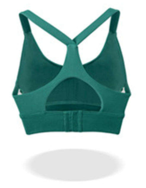 Wholesale Hook-and-Eye Sports Bra Women Crisscross Back High Support Shock Absorption Yoga Top