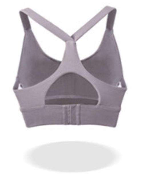 Wholesale Hook-and-Eye Sports Bra Women Crisscross Back High Support Shock Absorption Yoga Top