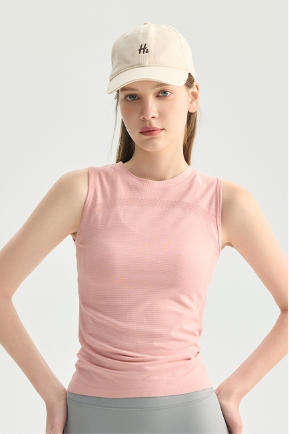 Wholesale Lightweight Seamless Yoga Tank Top Women Flowy Muscle Tank Breathable Gym Workout Top