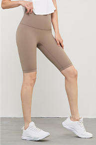 Wholesale Naked Feeling 5" Yoga Shorts Women High Waist Butt Lifting No Camel Toe Flattering Fit Workout Shorts