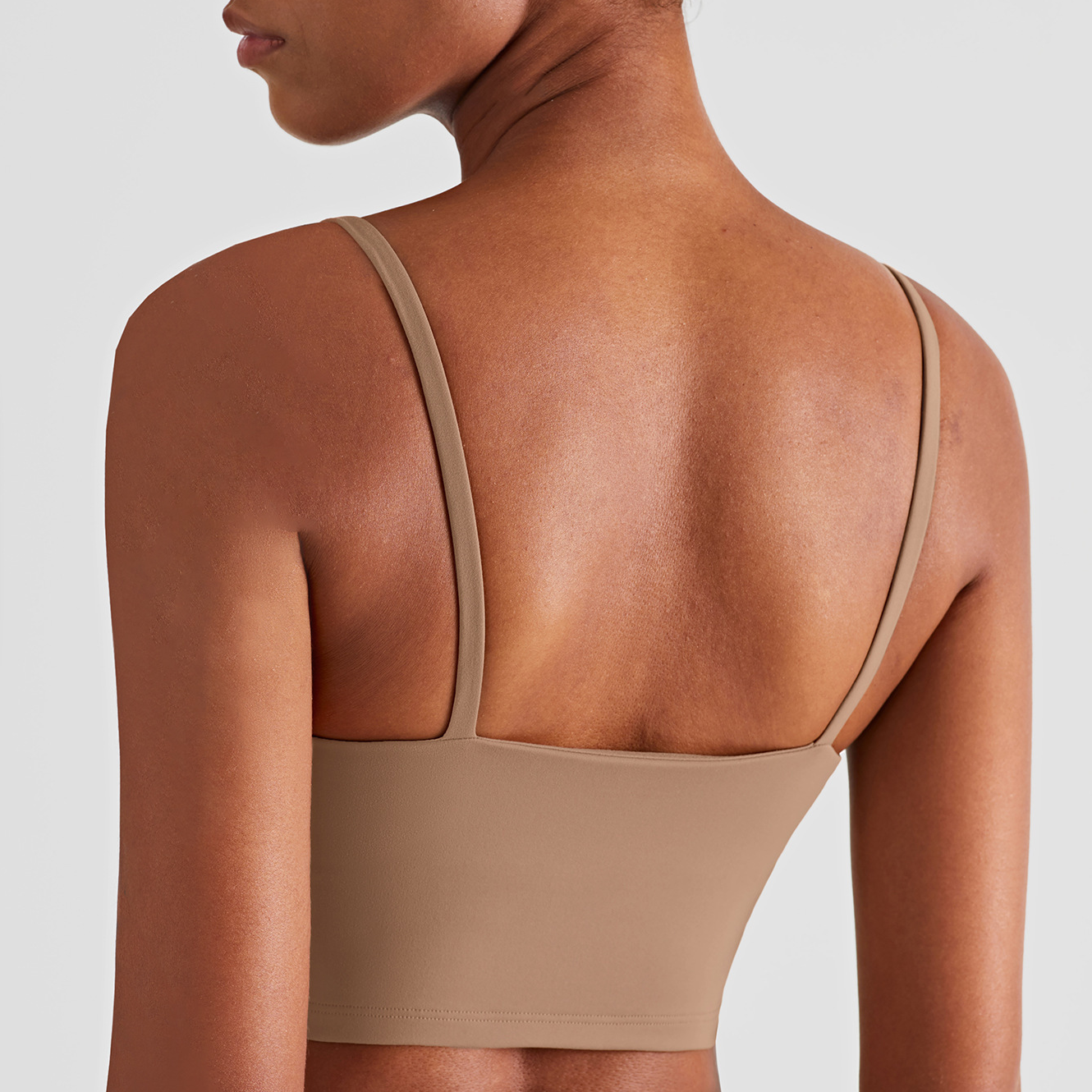 Wholesale Nuls Barely There Yoga Bra Women Backless Outer Layer Tank Top Pilates Sports Top