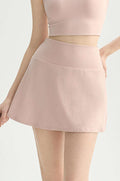 Wholesale Reversible Naked Feeling Tennis Skort Women High Waist A-Line Four-Way Stretch Yoga Skirt