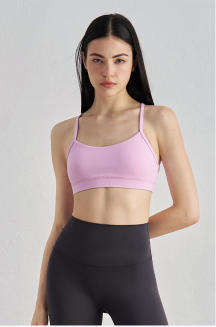Wholesale Y-Line Straps Yoga Bra Women Backless Push-Up Lifting Plunge Sports Top