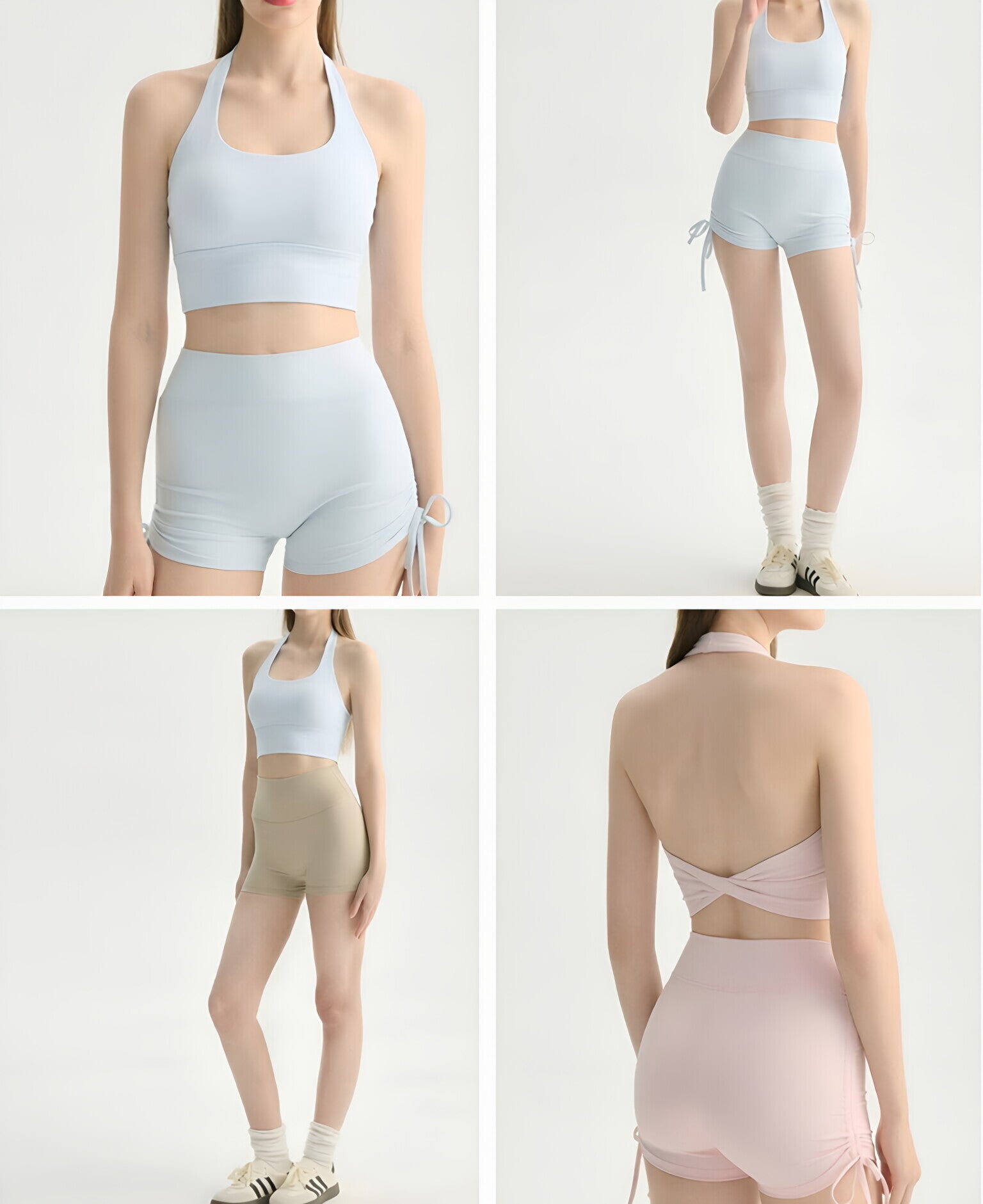 Wire Free Yoga Bra Padded Sweat Absorbent Pilates Top