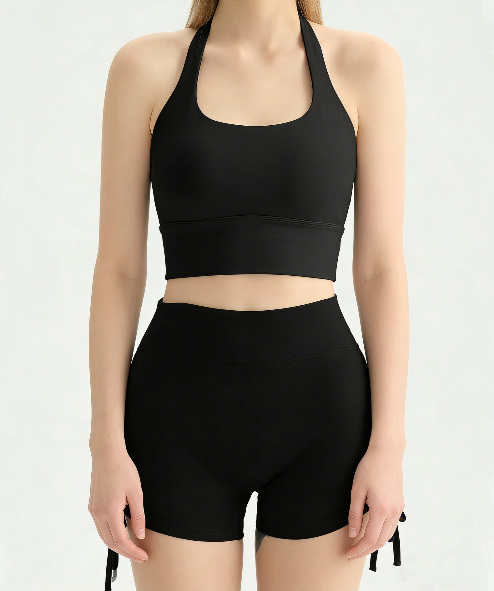 Wire Free Yoga Bra Padded Sweat Absorbent Pilates Top