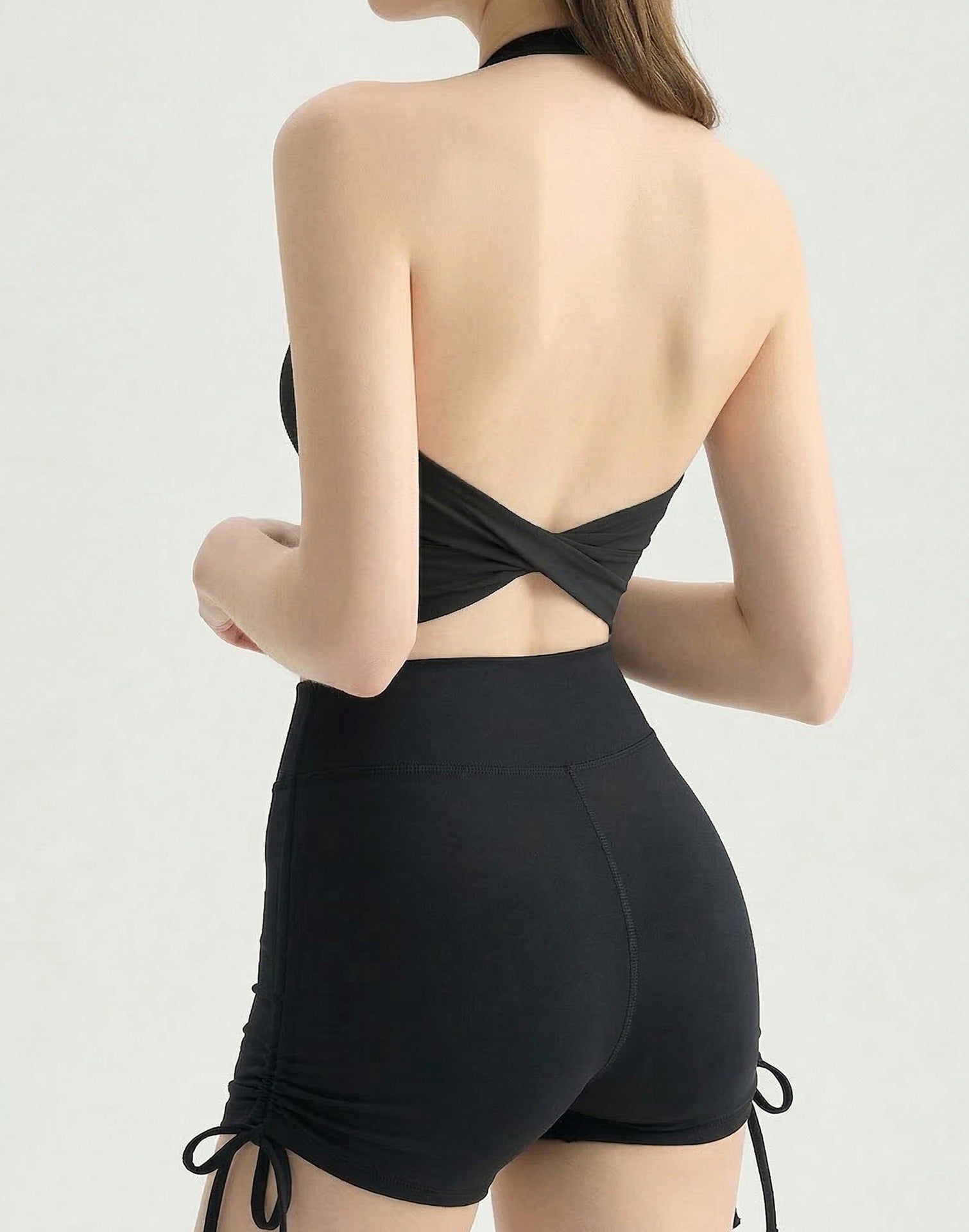 Wire Free Yoga Bra Padded Sweat Absorbent Pilates Top