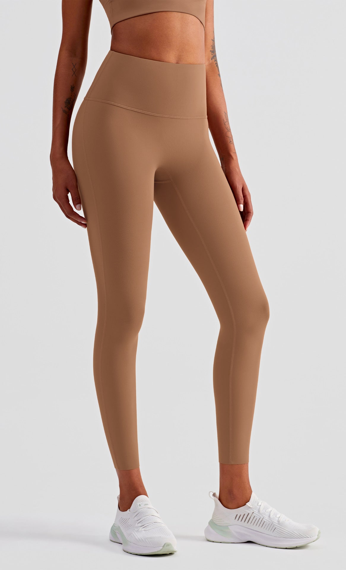 Women High Waist Compression Yoga Leggings Full Length Tummy Control Breathable Workout