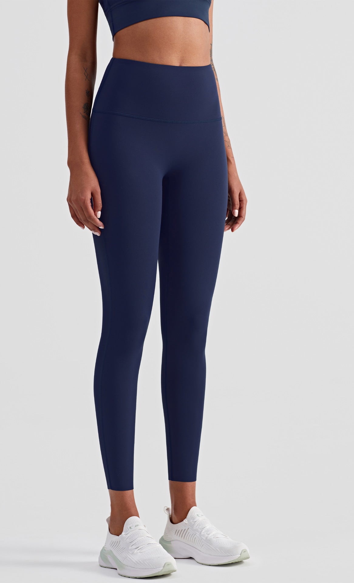 Women High Waist Compression Yoga Leggings Full Length Tummy Control Breathable Workout