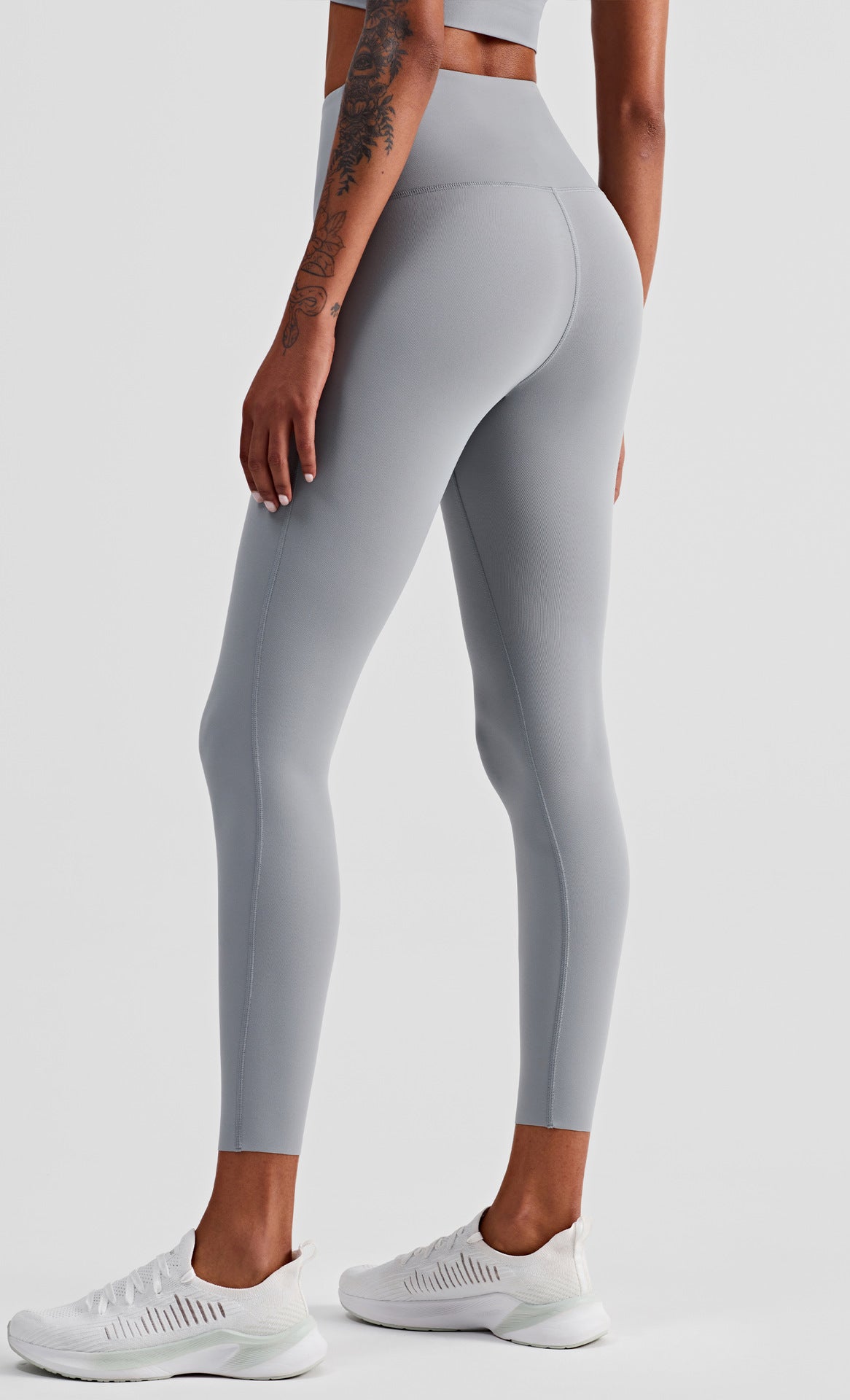 Women High Waist Compression Yoga Leggings Full Length Tummy Control Breathable Workout