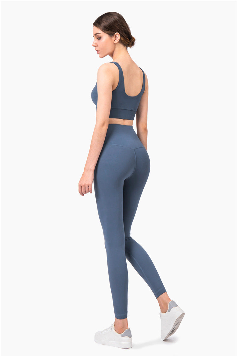 Women High Waist Yoga Pants Scrunch Butt Anti Roll Tummy Control
