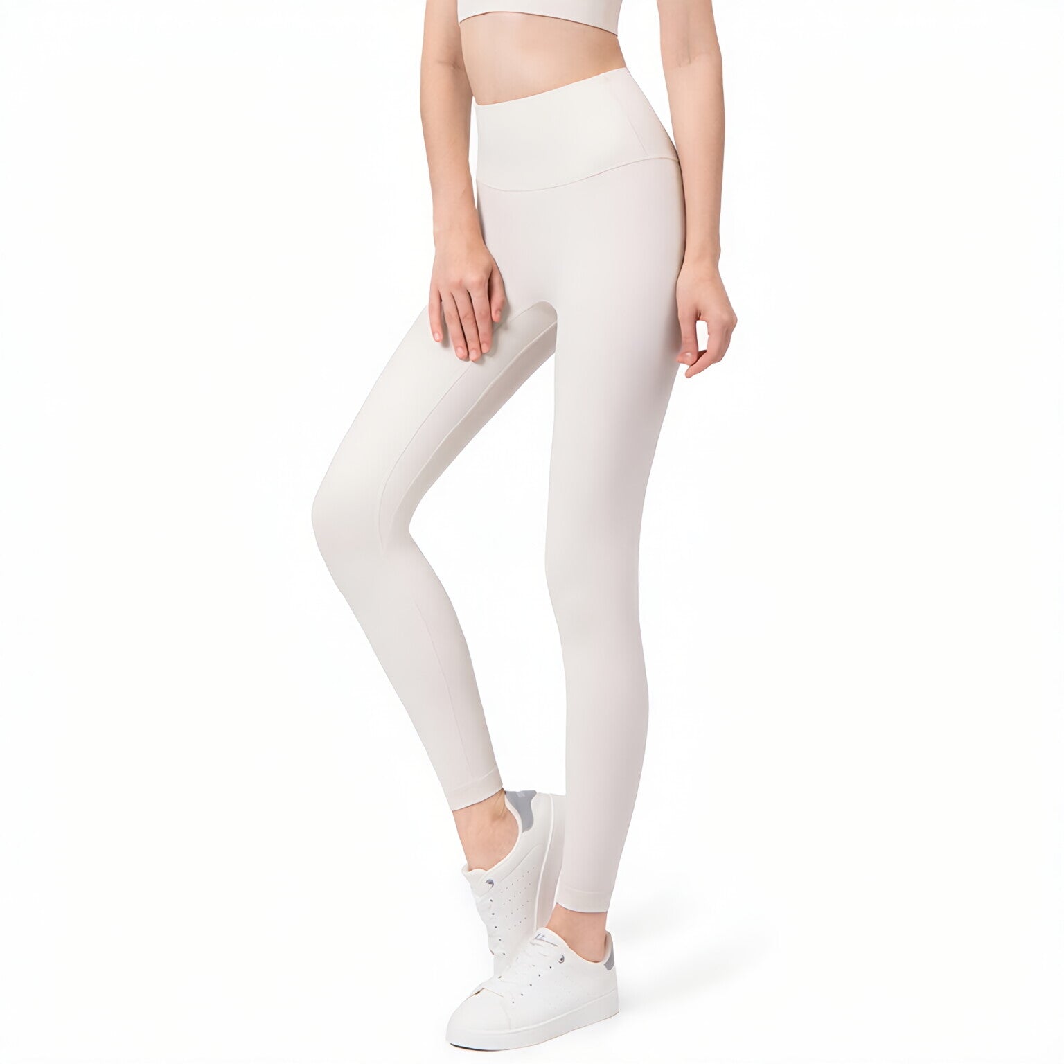 Women High Waist Yoga Pants Scrunch Butt Anti Roll Tummy Control